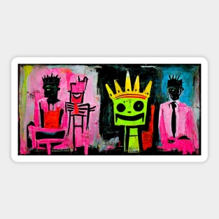 Graffiti and abstract painting Sticker